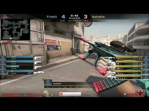 Dupreeh POV (Astralis)(26-13) vs fnatic / dust2 / ESL Pro League Season 13