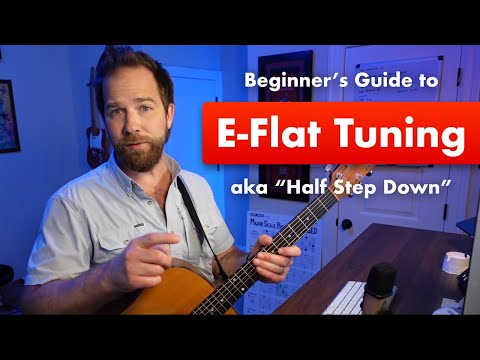 Tuning Down 1/2 Step, Quickly Explained (E-flat Tuning basics)