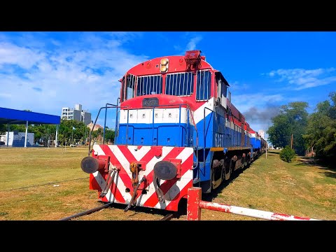 [4K] Mega-tren vacio de NCA con destino a General Deheza pasando por Marcos Juárez!!!!!!