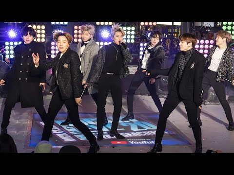 BTS (방탄소년단) - Make it Right, Boy with Luv (Live on Dick Clark's New Year's Rockin' Eve) 4K
