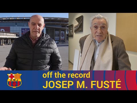 Off the record: Josep Maria Fusté