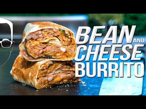 THE ULTIMATE BEAN & CHEESE BURRITO RECIPE | SAM THE...