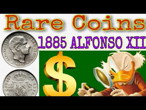 Coins Worth Money 1885 10 Centimos de Peso - Alfonso XII RARE COINS | ABG Coins Knowledge