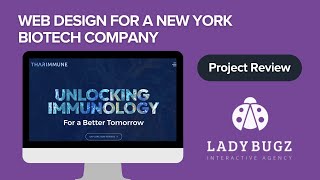 Website Design for a New York Biotech Company | Tharimmune, Inc.