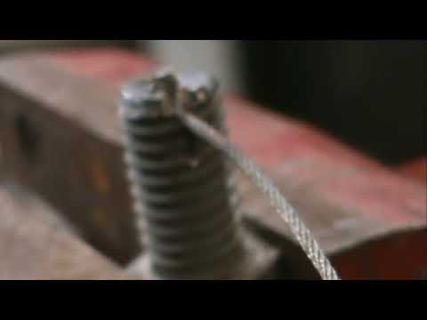 THROTTLE CABLE SOLDER  REPAIR TOOL SIMPLE THATS WORKS