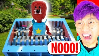 DESTROYING PROJECT PLAYTIME Characters In SHREDDER!? (BOXY BOO, ALPHABET LORE & MORE!?)