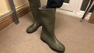 Dunlop Unisex Adult Pricemastor Wellington Boots In Green - Review