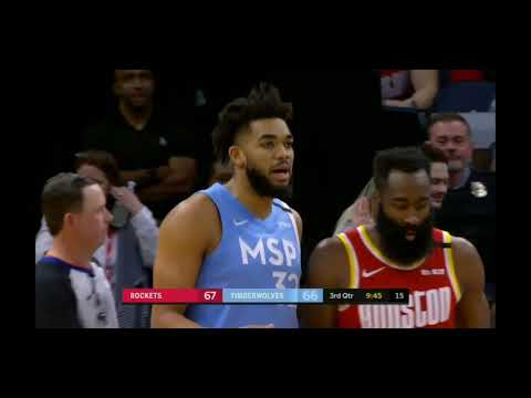 Minnesota Timberwolves vs Houston Rockets Full Highlights 01/24/2020
