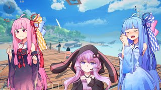 【ゆっくりボイロ実況】海賊娘たちのサバイバル生活　パート１【クラフトピア】