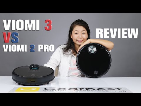 Dulkių siurblys - robotas Viomi V2 Pro video