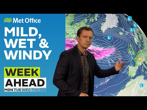 Week Ahead 20/03/2023 – Mild, often wet and windy - Met Office UK Weather