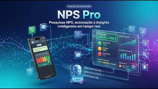 🚀 NPS Pro — Plataforma SaaS Inteligente para Pesquisa de Satisfação