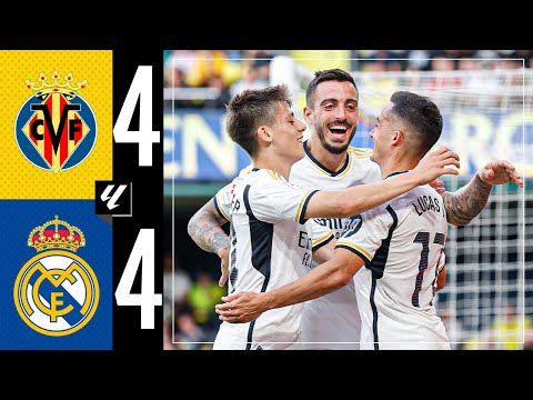FC Villarreal 4-4 FC Real Madrid