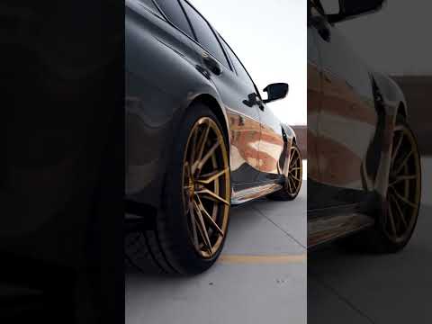BMW M3 with Rohana RFX13 Brushed Bronze #rohanawheels #carguys #rohana #automobile