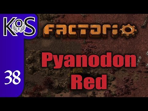 Factorio Pyanodon Red Ep 38: CIRCUIT CONSTRUCTION - 0.16 - Gameplay, Let's Play