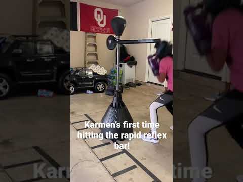 Killer Karmen’s first time hitting the Title Rapid Reflex Bar.