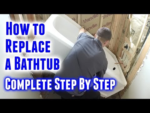 How to Replace a Bathtub (Step By Step)