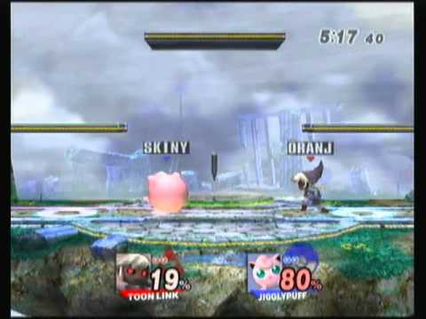 grim (jigglypuff) vs btmans (toon link)