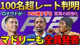 【ロナウド…】最新作「FC27」サウジ・リーグアン等100名以上レート判明！レアル・マドリーも全員発表で移籍選手大量判明、FC26ではFUTTIES最終日エボ登場【FC26 / FC27】