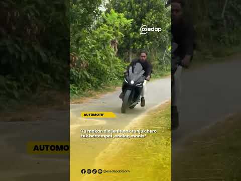 Tu makan dia jenis nak tunjuk hero tak bertempat ,