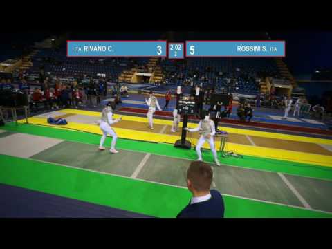 T32. ROSSINI Serena (ITA) - RIVANO Camilla (ITA). Foil women.