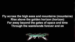 DragonForce - Cry Of The Brave | Lyrics on screen | HD