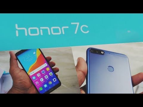 Honor 7C  Unboxing | 3GB+32GB | Blue Color |