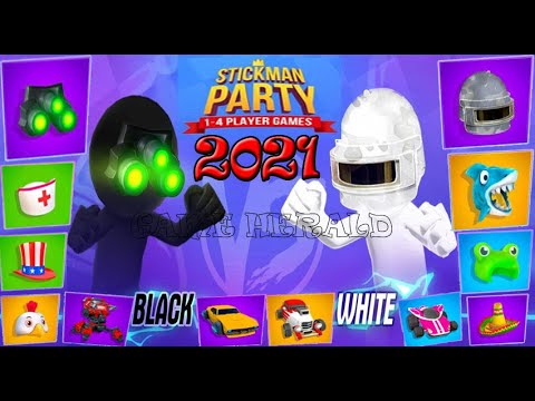 Stickman Party: 1 2 3 4 Player Games Free ios Android Gameplay