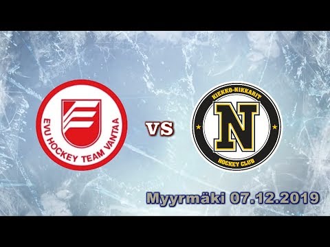 EVU07 Punainen vs Nikkarit Black