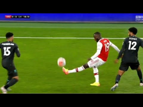 Nicolas Pépé vs Liverpool (15/07/2020) HD