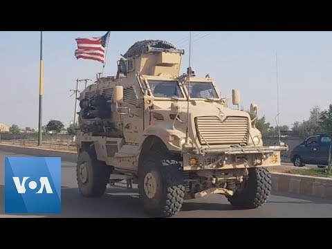 US Military Convoy Enters Syria