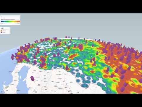 Visualizing Twitter + Bing + Google Trends + Demographics for Pepsico Brands