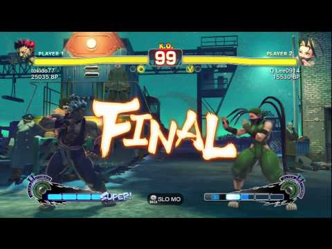 SSF4: tokido77 [Tokido] (Akuma) vs. Q Lee0914 (Ibuki)