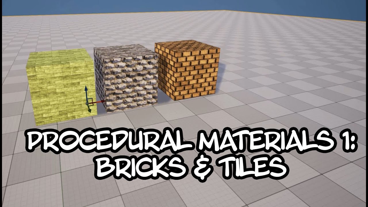 Procedural materials 1: Bricks and Tiles
