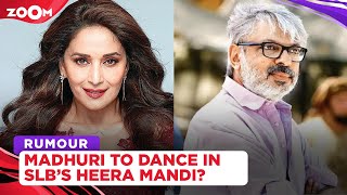 Madhuri Dixit approached by Sanjay Leela Bhansali for a special dance cameo in Heera Mandi?