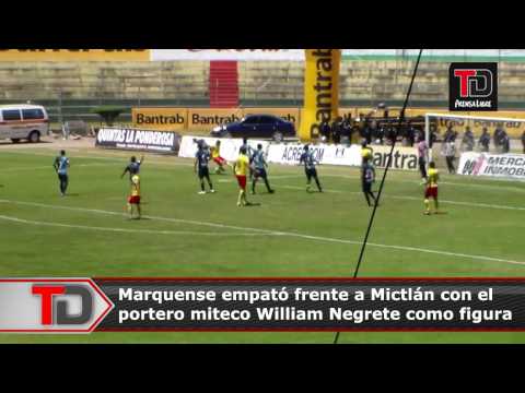 Marquense empata sin goles contra Mictlán
