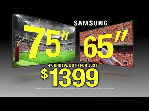 Labor Day Special- 75" and 65" for $1399!