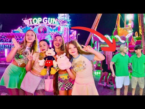 Seara în parc de distracții s-a încheiat pentru Diana cu asta... Lili și Lulu țin pe toți în frică!