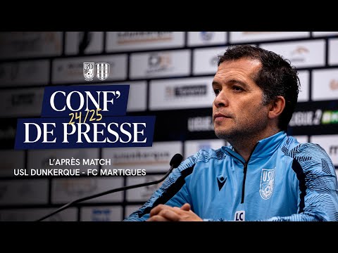 🎥 Après-match USL Dunkerque - FC Martigues (J21 - Ligue 2 BKT)