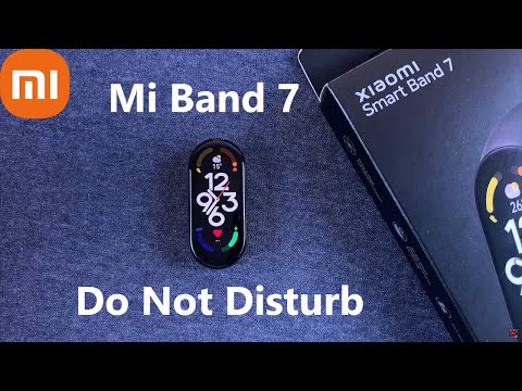 How To Enable Do Not Disturb (DND) On Xiaomi Smart Band 7 | Mi Band 7