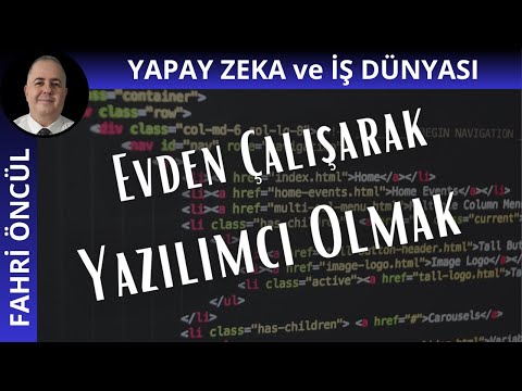 Evden Çalışarak Para Kazanmak: Yazılımcı Olmak