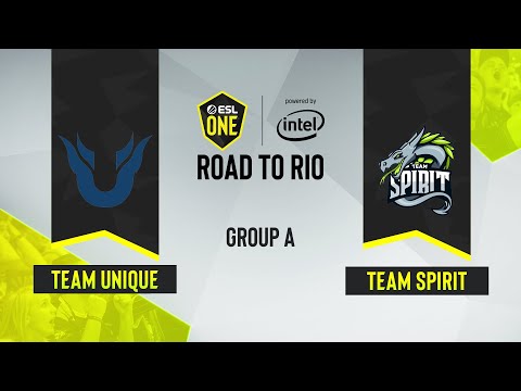 CS:GO - Team Spirit vs. Team Unique [Dust2] Map 2 - ESL One Road to Rio - Group A - CIS