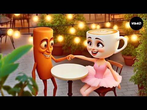 Beautiful Love Story of Tung Tung Tung Sahur and Ballerina Cappuccina | Brainrot Romantic Song