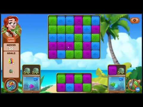 Lost Island Blast Adventure Level 1200 - NO BOOSTERS 🏝️ | SKILLGAMING ✔️