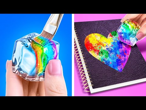 COOLE HACKS & BESTE KREATIVE IDEEN || Lustige Zeichentipps, die du kennen solltest von 123 GO! GOLD