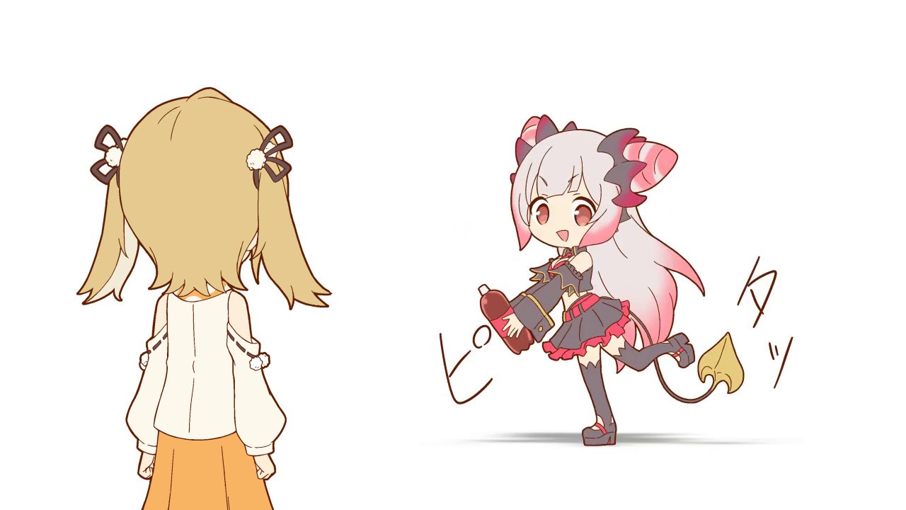 パトラちゃん様がコーラを振るだけ