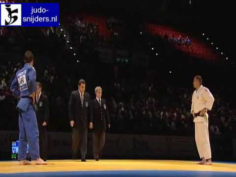 Judo 2009 Birmingham: Huck (GER) - Mussard (FRA) [-81kg].