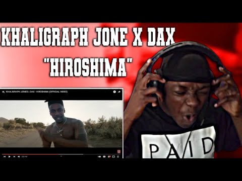 AFRICA STANDUP! KHALIGRAPH JONES x DAX - HIROSHIMA (OFFICIAL VIDEO) | REACTION!!!