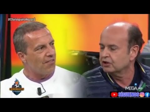 Cristóbal Soria se ríe de Juanma Rodríguez ven a mamar aquí Post Chelsea vs Real Madrid 2X0