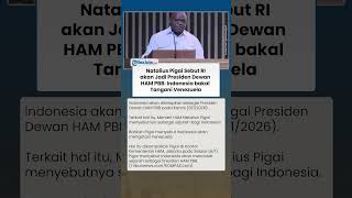 Indonesia bakal Jadi Presiden Dewan HAM PBB, Natalius Pigai Percaya Diri akan Tangani Venezuel